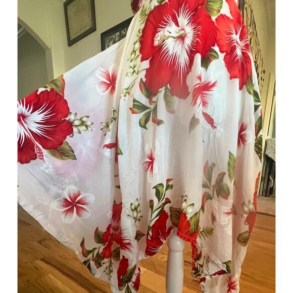 SB Fashions Halter Dress Hibiscus Design Women's One Size - Picture 4 of 8